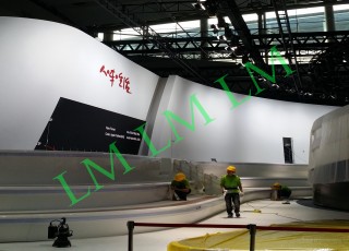 MITSUBISHI automobile exhibition hall in addition to formaldehyde Engineering